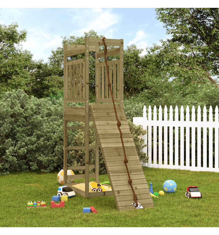 Aire de jeux d'extérieur bois de pin imprégné | Mobilier & Déco