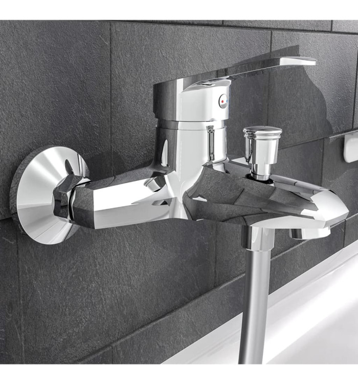 SCHÜTTE Mitigeur de baignoire TESSA chrome | Mobilier & Déco