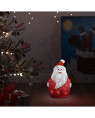 Silhouette de Père Noël LED Acrylique Intérieur/extérieur 28 cm | Mobilier & Déco