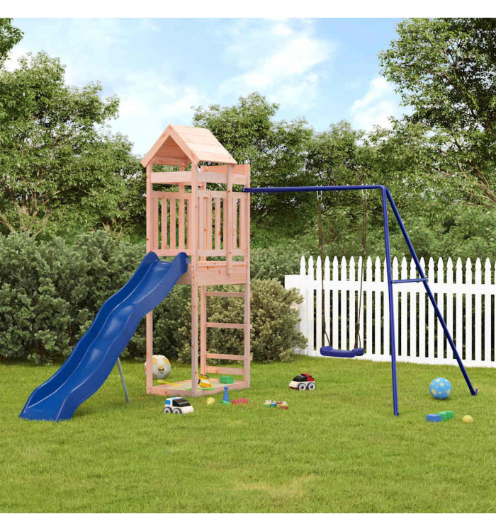 Aire de jeux d'extérieur bois massif de douglas | Mobilier & Déco