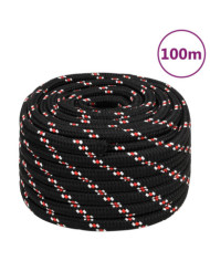 Corde de bateau Noir 20 mm 100 m Polypropylène | Mobilier & Déco