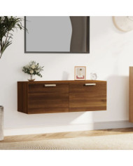 Armoire murale Chêne marron 100x36,5x35 cm Bois d'ingénierie | Mobilier & Déco