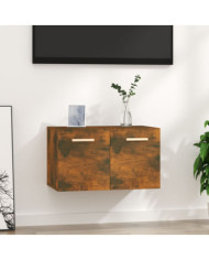 Armoire murale Chêne fumé 60x36,5x35 cm Bois d'ingénierie | Mobilier & Déco