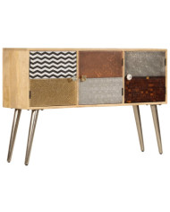 Buffet 120x30x75 cm bois de manguier massif | Mobilier & Déco