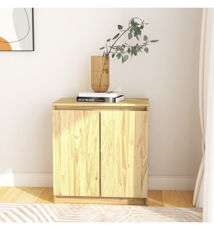 Armoire latérale 60x36x65 cm bois de pin massif | Mobilier & Déco