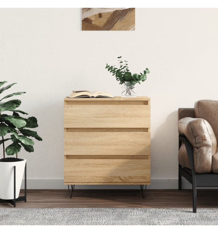 Buffet Chêne sonoma 60x35x70 cm Bois d'ingénierie | Mobilier & Déco