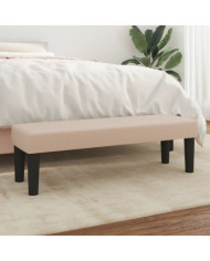 Banc Cappuccino 100x30x30 cm Similicuir | Mobilier & Déco