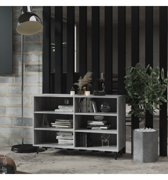 Buffet sonoma gris 103,5x35x70 cm bois d'ingénierie | Mobilier & Déco