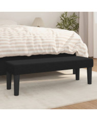 Banc Noir 100x30x30 cm Tissu | Mobilier & Déco