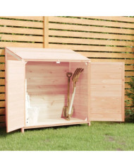 Remise de jardin 102x52x112 cm Bois de sapin solide | Mobilier & Déco