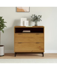 Commode FLAM 80x40x80 cm bois de pin massif | Mobilier & Déco