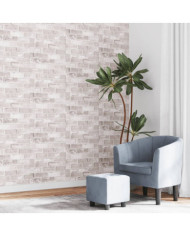 Papier peint 3D motif de brique gris 10x0,53 m non tissé | Mobilier & Déco