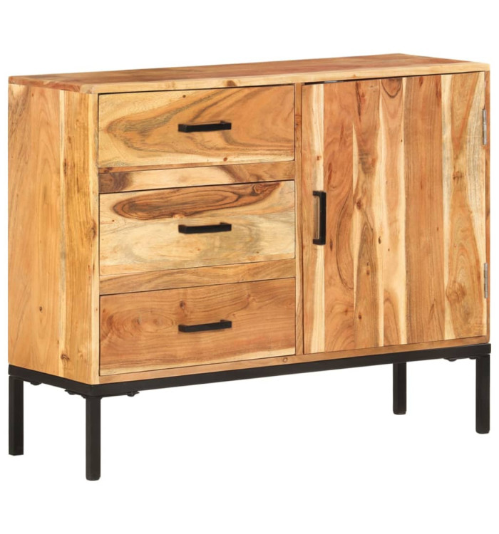 Buffet 88x30x73 cm Bois d'acacia massif | Mobilier & Déco