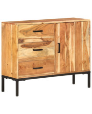 Buffet 88x30x73 cm Bois d'acacia massif | Mobilier & Déco