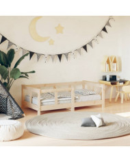 Cadre de lit pour enfant 70x140 cm bois de pin massif | Mobilier & Déco