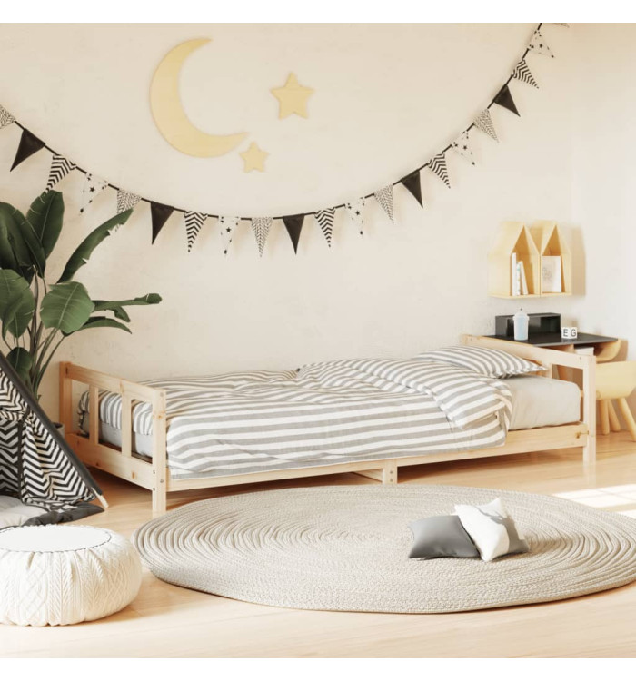 Cadre de lit pour enfant 90x190 cm Bois de pin massif | Mobilier & Déco
