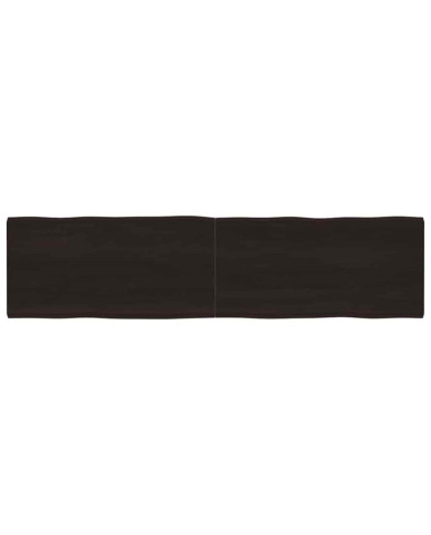 Dessus de table bois massif traité bordure assortie | Mobilier & Déco