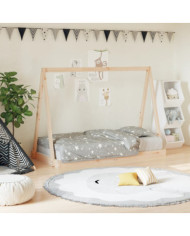 Cadre de lit pour enfant 80x160 cm bois de pin massif | Mobilier & Déco