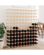 Casier à vin pour 120 bouteilles 112,5x23x123,5 cm pin massif | Mobilier & Déco