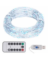 Guirlande LED avec 300 LED Blanc froid 30 m | Mobilier & Déco