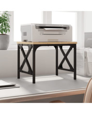 Support d'imprimante chêne sonoma 40x30x31 cm bois d'ingénierie | Mobilier & Déco