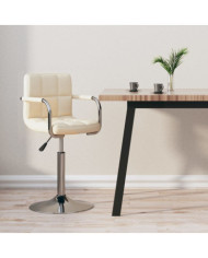 Tabouret de bar Crème Tissu | Mobilier & Déco