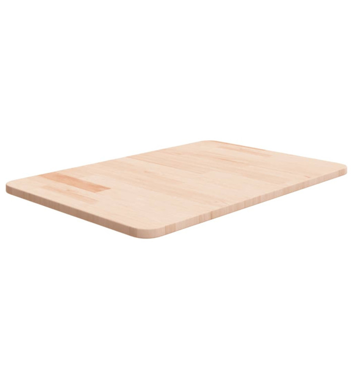 Comptoir de salle de bain 60x40x1,5 cm Bois massif non traité | Mobilier & Déco