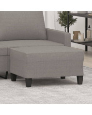 Repose-pied Taupe 70x55x41 cm Tissu | Mobilier & Déco