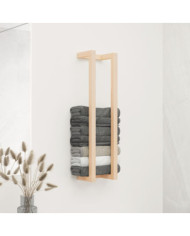 Porte-serviette 23x18x90 cm Bois de pin massif | Mobilier & Déco