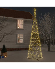 Arbre de Noël cône 3000 LED Blanc chaud 230x800 cm | Mobilier & Déco