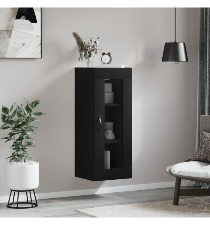 Armoire murale noir 34,5x34x90 cm | Mobilier & Déco