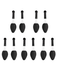 Embauchoirs 5 paires noir EU 38-44 plastique | Mobilier & Déco