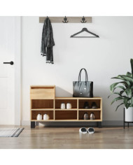 Armoire à chaussures Chêne sonoma 102x36x60cm Bois d'ingénierie | Mobilier & Déco