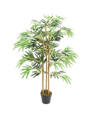Bambou artificiel 730 feuilles 120 cm vert | Mobilier & Déco