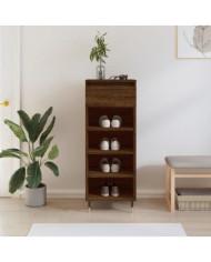 Armoire à chaussures Chêne marron 40x36x105cm Bois d'ingénierie | Mobilier & Déco