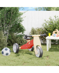Vélo d'équilibre pour enfants 2-in-1 rouge | Mobilier & Déco