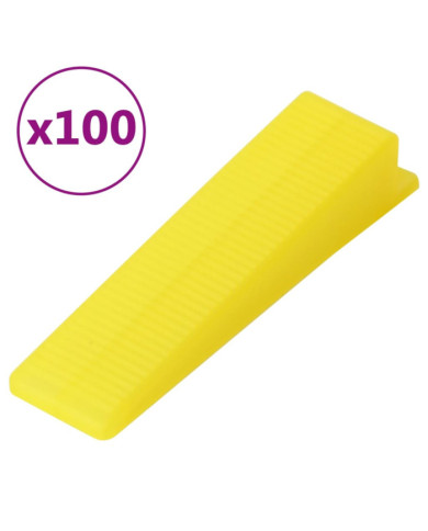 Cales de nivellement pour carreaux 100 pcs | Mobilier & Déco