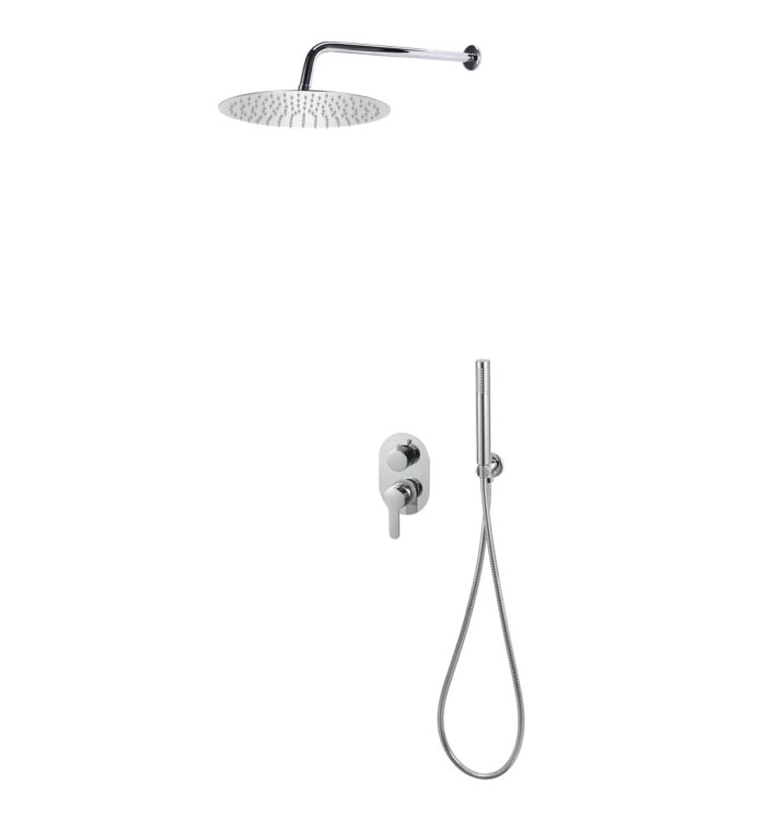 Système de douche Acier inoxydable 201 Argenté | Mobilier & Déco