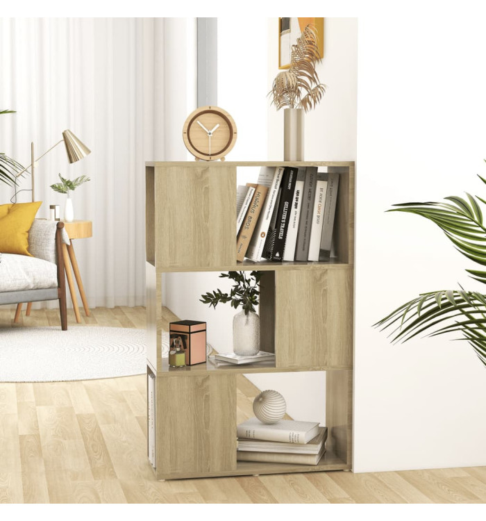 Bibliothèque/Séparateur de pièce Chêne Sonoma 60x24x94 cm | Mobilier & Déco