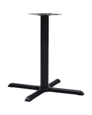 Pied de table de bistro noir 76x76x72 cm fonte | Mobilier & Déco