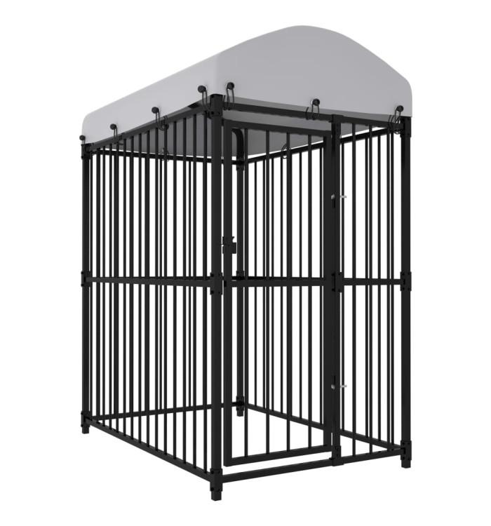 Chenil extérieur avec toit 150x100x175 cm | Mobilier & Déco