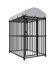 Chenil extérieur avec toit 150x100x175 cm | Mobilier & Déco