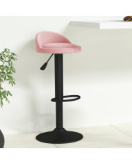 Tabouret de bar Rose Velours | Mobilier & Déco