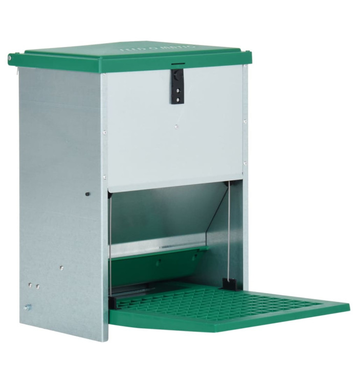 Mangeoire automatique pour volaille avec pédale 12 kg | Mobilier & Déco