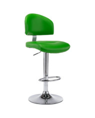 Tabouret de bar Vert Similicuir | Mobilier & Déco
