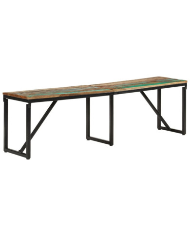 Banc 160x35x46 cm Bois massif de récupération | Mobilier & Déco