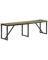 Banc 160x35x46 cm Bois massif de récupération | Mobilier & Déco