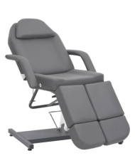 Chaise de traitement de beauté Similicuir Gris 180x62x78 cm | Mobilier & Déco
