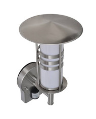 Lampe murale avec capteur Acier inoxydable Forme de pagode | Mobilier & Déco