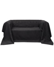 Housse de canapé Micro-suède Anthracite 210x280 cm | Mobilier & Déco